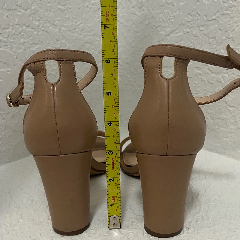 Kelly & Katie Tan Ankle Strap Heels - Picture 4 of 9